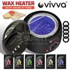 VIVVA Wax Warmer Hair Removal Kit Waxing Heater Pot 8 Flavors Wax Beans AU Plug
