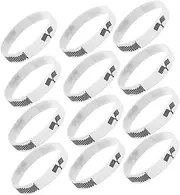 ifundom Silicone Wristbands for Men Racing Car Theme Checkered Flag Wristband Sports Fan Present