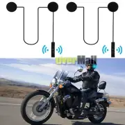 2PK Bluetooth Answer 4.1 Motorcycle Helmet Headset Wireless Motorbike Headphone