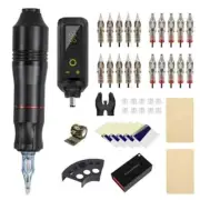 Professional Wireless Tattoo Gun Kits Rotary Tattoo Pen Permanent Tattoo Machine