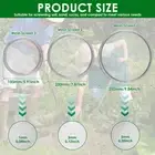 3Pcs Soil Sieve Stainless Steel Garden Sieve Stackable Soil Sifter Set NuyZE