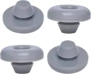 Cooler Feet Non-Slip Rubber Feet Round Gray FOR Roadie Tank Hard Sided Models