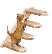 Indoor Cat Wall Furniture & Perch - Sturdy Cat Climbing Steps Cat Stairway, Cat Climbing Shelf Space-Saving Cat Stairs & Steps for Cats Perch Supplies
