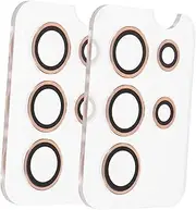 KOMBIUDA Scratch Tempered Phone Lens Protector for Ultra High Light Transmittance Rear Camera Cover Elegant Design for Maximum Lens Coverage and Protection