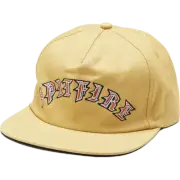 Spitfire Wheels Old E Arch Gold Snapback Hat