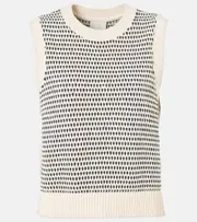 [Varley] Varley Knowles cotton sweater vest AU 12 multicoloured