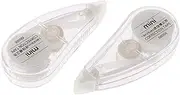 GANPUB 2 Pcs Cute Correction Tape Mini Roller White Out Eraser School Office Stationery Roller Typex Tape Correction Tape Refill Tape Erasers and Correction Products
