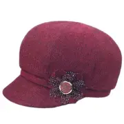 Comfortable Ear Protection Cap Vintage Sun Hat Middle Aged and Elderly