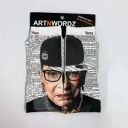 Artnwordz RBG Ruth Bader Ginsburg Unisex Dictionary Art Socks