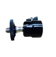 2×Mini 1/4 screw spherical metal PTZ sports camera mobile phone small ball table