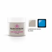 Glam and Glits Acrylic Glow In The Dark Nail Powder GL2003 Luminous Skies 1oz
