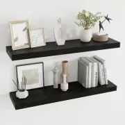 36 Inch Floating Shelves for Wall Large Wall Mounted Shelves with Invisible Brac