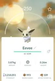 ✨Shiny Eevee✨ Registered Or Ultra Trade (30 days) -Pokémon Go