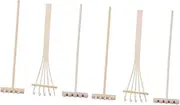 Totority 6pcs Sand Table Accessories Zen Garden Sand Rake Garden Sand Rake Drawing Stylus Rake Tool Decoration Sandbox Rake Small Desktop Decoration Miniature Zen Garden Rake Bamboo