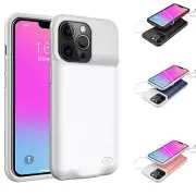 Battery Charger Case For iPhone 11 12 13 14 Pro Max 13 Pro Mini Power Bank Cover