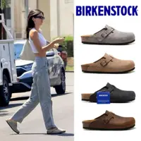 在飛比找蝦皮購物優惠-BIRKENSTOCK 德國真皮勃肯鞋懶人鞋軟底拖鞋男女同款