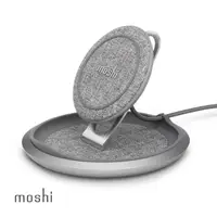 在飛比找momo購物網優惠-【moshi】Lounge Q 直立可調式無線充電盤(防過熱