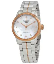 Tissot Luxury Lady Powermatic 80 Diamond Accents T0862072211600 50M Ladies Watch