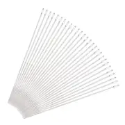 Beading Needles Fine Thin Long Straight Sewing Embroidery Threads 2.6inch 30Pcs