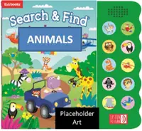在飛比找誠品線上優惠-Search & Find Animals 10 Butto