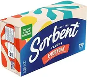Sorbent Everyday Facial Tissues, White (150-Sheets)