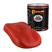 Hot Rod Flatz Tractor Red Urethane Automotive Flat Car Paint, Gallon Only