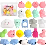 Mochi Squishy Toys Mini Kawaii Squishies Animales Con Bolsa de Almacenamiento