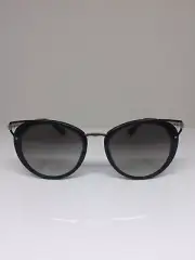 New Authentic Prada SPR 66T SUNGLASSES C. 1AB-0A7 Shiny Black & Gold Made Italy