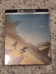 DUNE (2021) 4K UHD Blu-ray Limited Steelbook Region-Free Import with Dolby Atmos