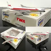 1:400 CONVAIR 880 TWA Reg:N802TW GJTWA535 By Gemini Jets Diecast "RARE" Polished