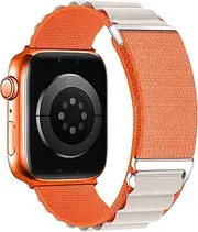 [SUIMUMU] Compatible with Apple Watch Band 49mm 45mm 44mm 41mm 40mm Strap,Adjustable Woven Nylon Replacement Strap Compatible for IWatch SE Series 8 7 6 5 4 Ultra,Women Men (44/45/49mm,#19)