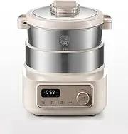 Pasta Maker, Multi-Functional Pasta Maker, 5 Litre Capacity, 360° Wraparound Heating 24-Hour Intelligent Reservation Time Display Touch Panel Design Suitable for Daily Cooking