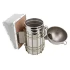 Bee Smoker Apiculture Beekeeping Tool Transmitter Kit Sprayer With Heat Shie Jff