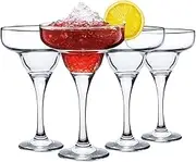 Orchid Royal Leerdam Margarita Glasses, Clear, 30 cl, Elegant, Durable and Dishwasher Safe, Set of 4
