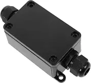 Weatherproof Connection Box Outdoor Waterproof Plug Box Ip66 1-in/1-out Landscape Lighting Pool Pump Power Tool Fountain Cord Protector