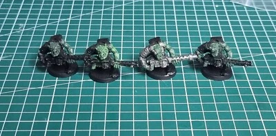 Warhammer 40000 40k Ork Big Shootas Vintage OOP Metal