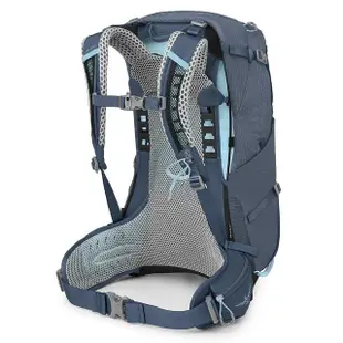 【Osprey】Sirrus 24 透氣網架健行登山背包 女 宇宙藍(登山背包 健行背包 運動背包)