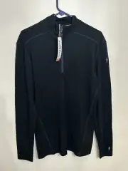 SMARTWOOL THERMAL MERINO MENS 1/4 ZIP LIGHTWEIGHT L/S JACKET SIZE MEDIUM $120