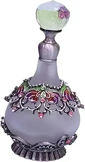 Glass Perfume Container, Refillable Atomizer, Portable Jar for Women And Girls, violet