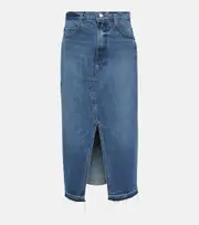 [Frame] Frame The Midaxi denim midi skirt 32 blue