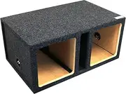 Atrend Dual 15" Vented Enclosure Tuned for Kicker L5 & L7 Subwoofers/Speaker Enclosure - Premium Subwoofer Box Improves Audio Quality, Sound & Bass - Made in USA