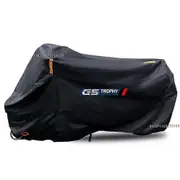 For BMW R 1250 GS TROPHY R1250 GS TROPHY Motorcycle Cover Waterproof Outdoor All Season Dust UV Protective Scooter Rain Cover Black 3XL for 220cm