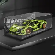 Display Case for LEGO Lamborghini Sián FKP 37 42115 Acrylic Display Case