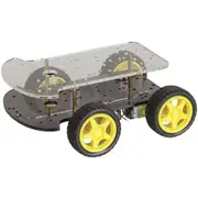 [TechBrands] 3 Wheel Drive Motor Chassis Robotics Programmable Kit