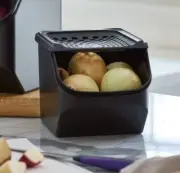 NEW Tupperware access modular mate Onion & Garlic Smart Keeper black Free ship