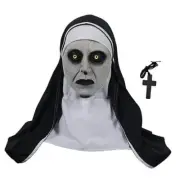 The Nun Mask, Full Head Nun Costume Mask for halloween Party props