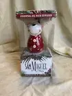 NEW San Miguel Holiday Moose Essential Oil Reed Diffuser 5" Cinnamon & Cream