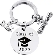 [yaozeio] Graduate Gifts for Him Her Law Masters Degree Graduation Gifts for Women Men Class of 2022 Gifts Keychain for Girls Boys