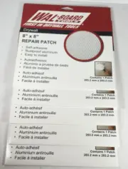 Lot Of Five (5) Walboard Tools 54-007 8" X 8" Drywall Repair Patch Brand NEW