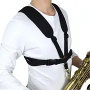 [adorence] Saxophone Harness Strap, Padded Saxophone Shoulder Strap/Beginner Sax